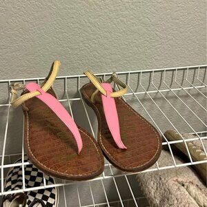Sam Edelman Pink/Cream sandals - 7